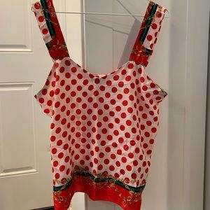 Adele Dallas Orr Polkadot Tank